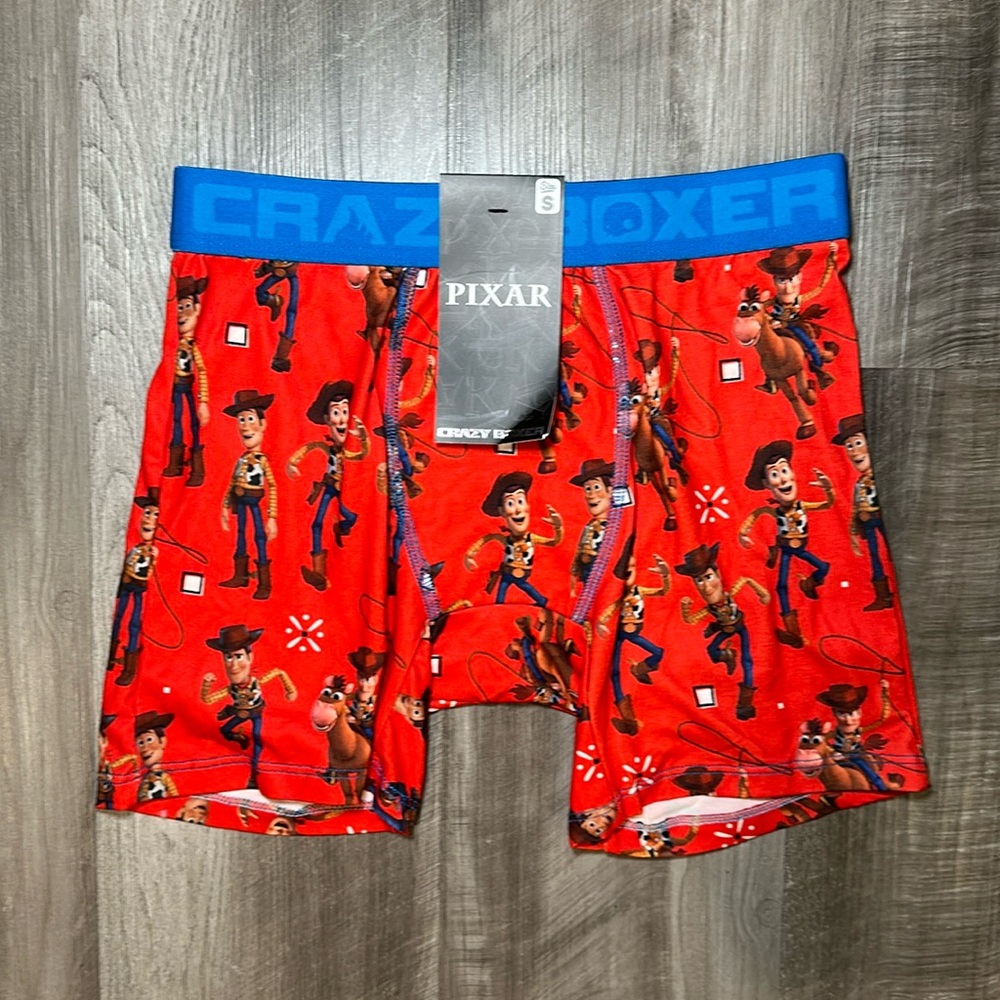 Toy Story Woody Crazy Boxer Boxer Brief - Small